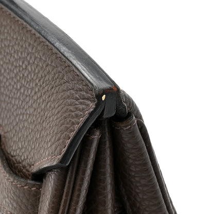 Hermes Taurillon Clemence BIRKIN 35 Cafe 16 of 16