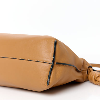 Loewe Calfskin Flamenco Knot Clutch Warm Desert 10 of 10