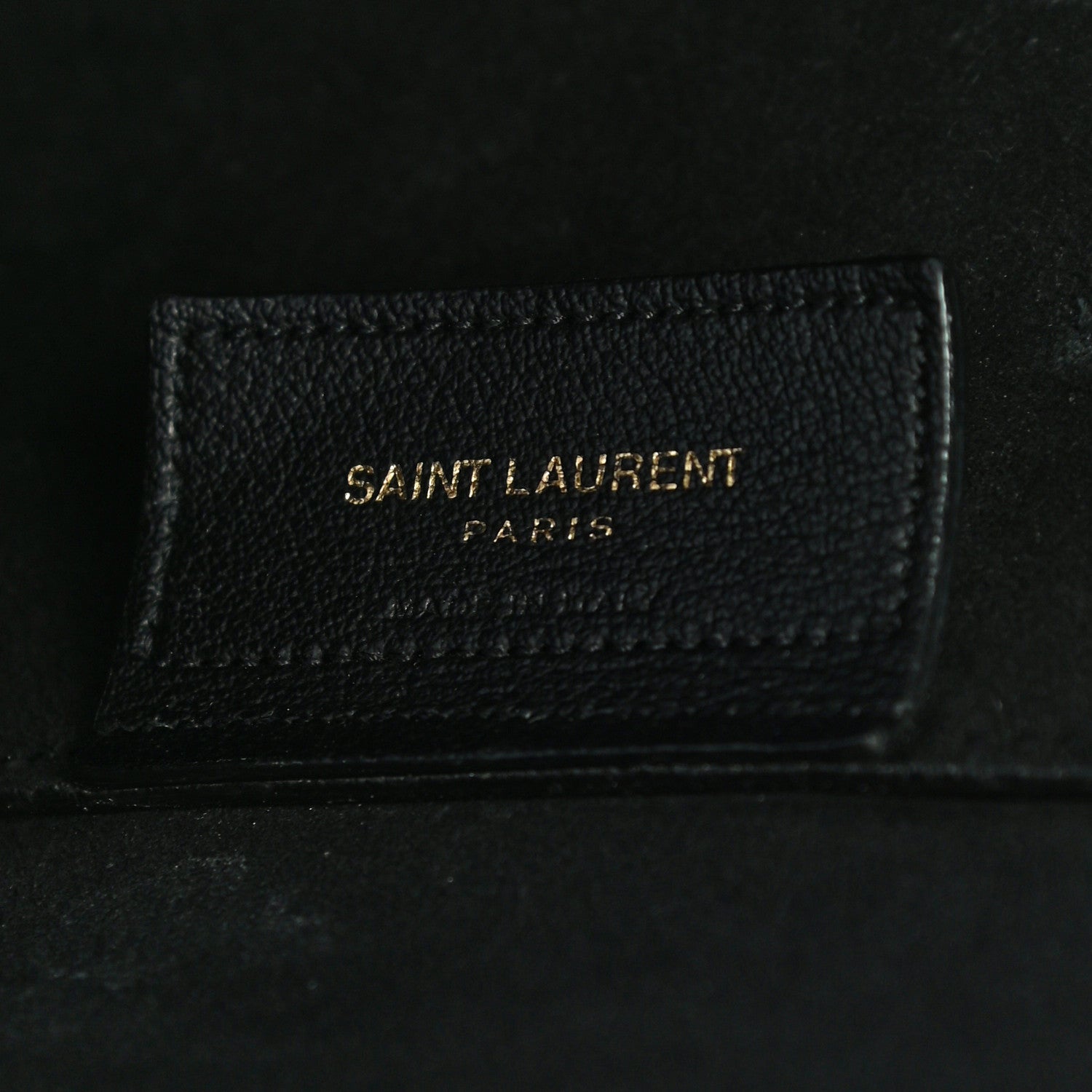 Saint Laurent Calfskin Large Shopping Tote Black 6 of 15