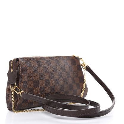 Louis Vuitton Damier Ebene Eva Clutch 3 of 11