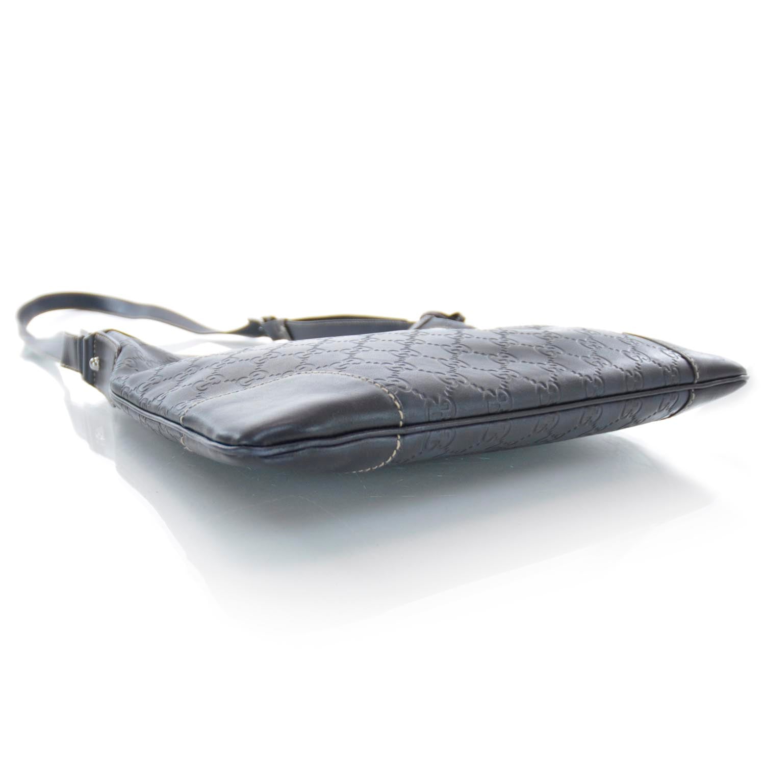 Gucci Guccissima Messenger Navy 4 of 9