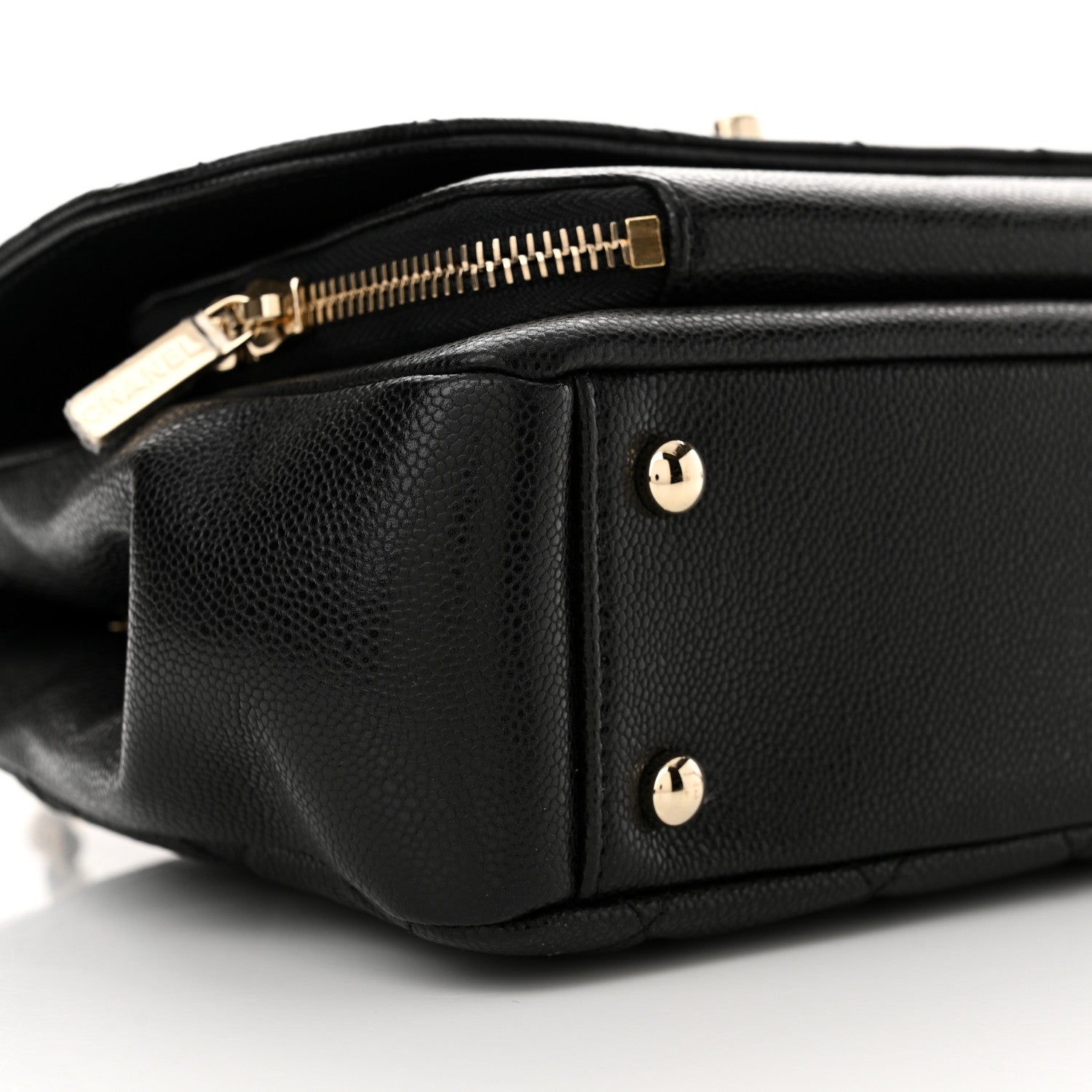 Chanel Caviar Quilted Medium Business Affinity Flap Black 9 of 10