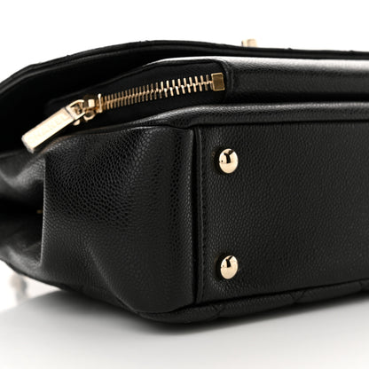 Chanel Caviar Quilted Medium Business Affinity Flap Black 9 of 10