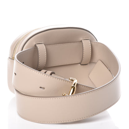 Chloe Smooth Calfskin Little Horses Embroidered Signature Belt Bag Pastel Grey 3 of 10
