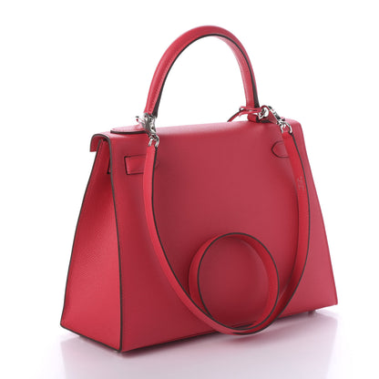 Hermes Epsom Kelly Sellier 28 Rose Extreme 2 of 13