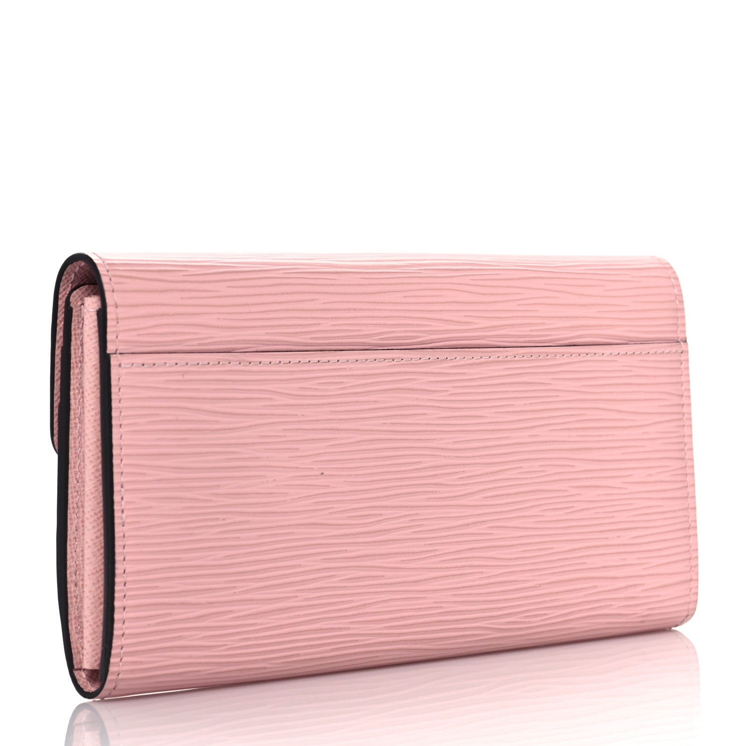 Louis Vuitton Epi Sarah Wallet NM Rose Ballerine 3 of 8