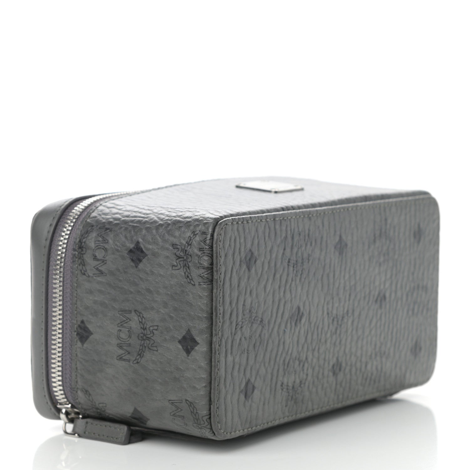 MCM Visetos Vanity Case Grey 3 of 9