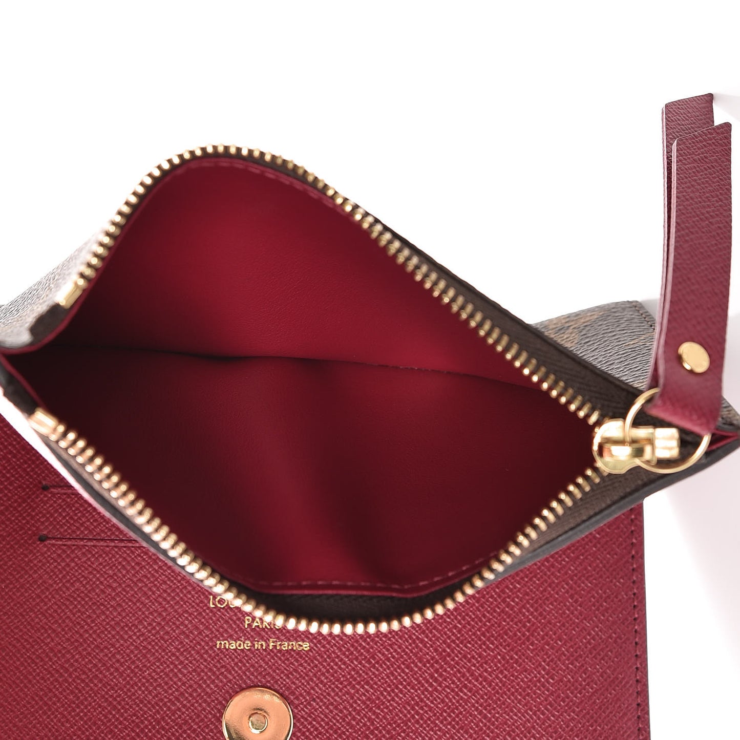 Monogram Adele Compact Wallet Fuchsia