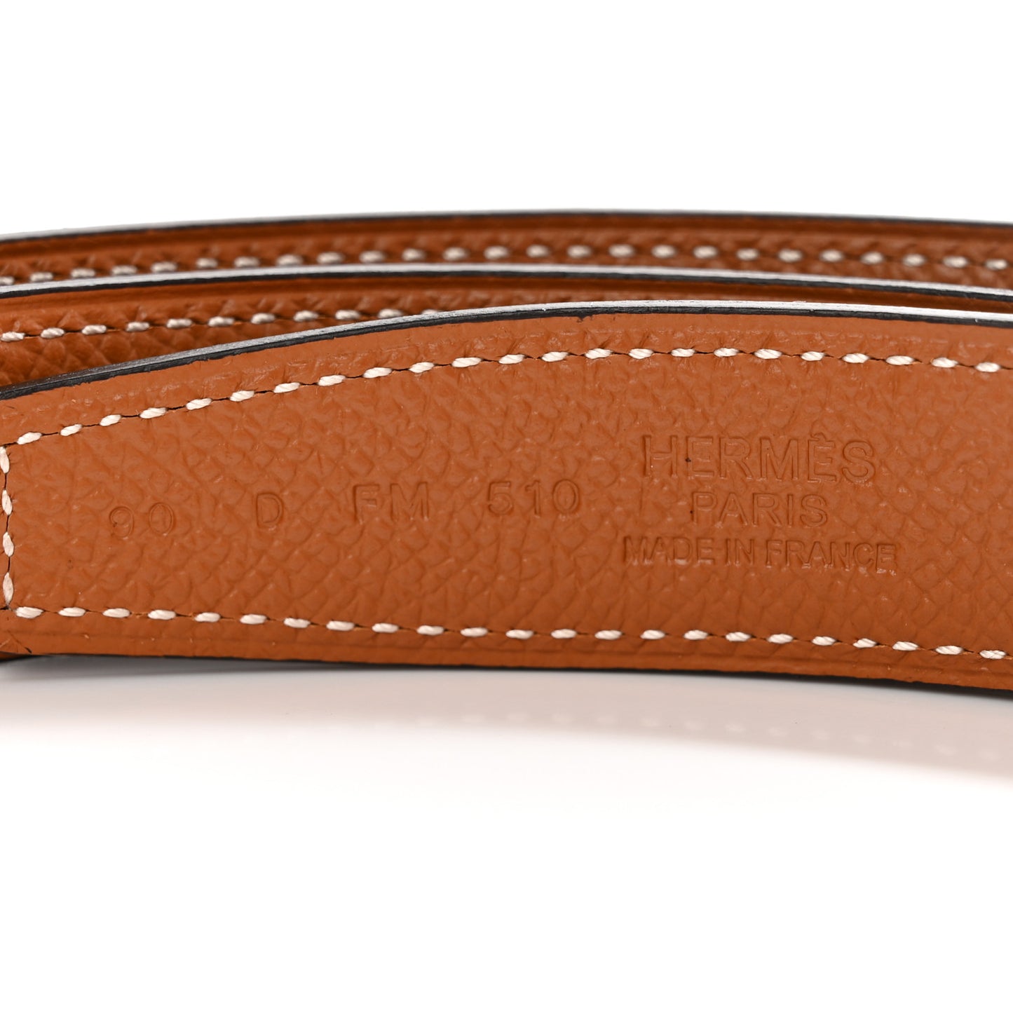 Swift Epsom 32mm Collier De Chien CDC Belt 90 36 Black Gold