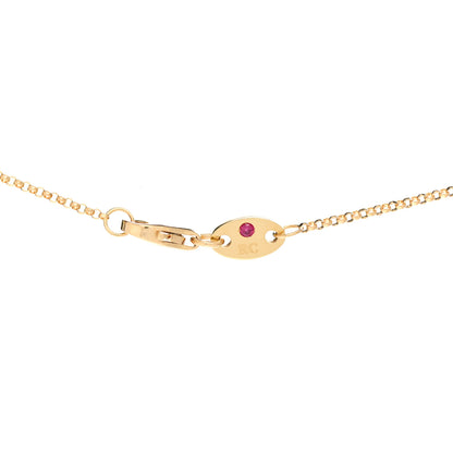 Roberto Coin 18K Yellow Gold Diamond Small Principessa Flower Pendant Necklace 4 of 6