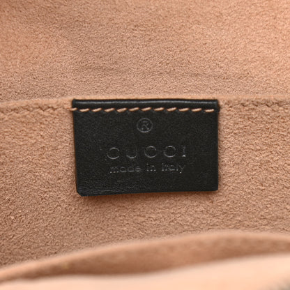 Gucci Calfskin Matelasse GG Marmont Dome Backpack Black 5 of 14