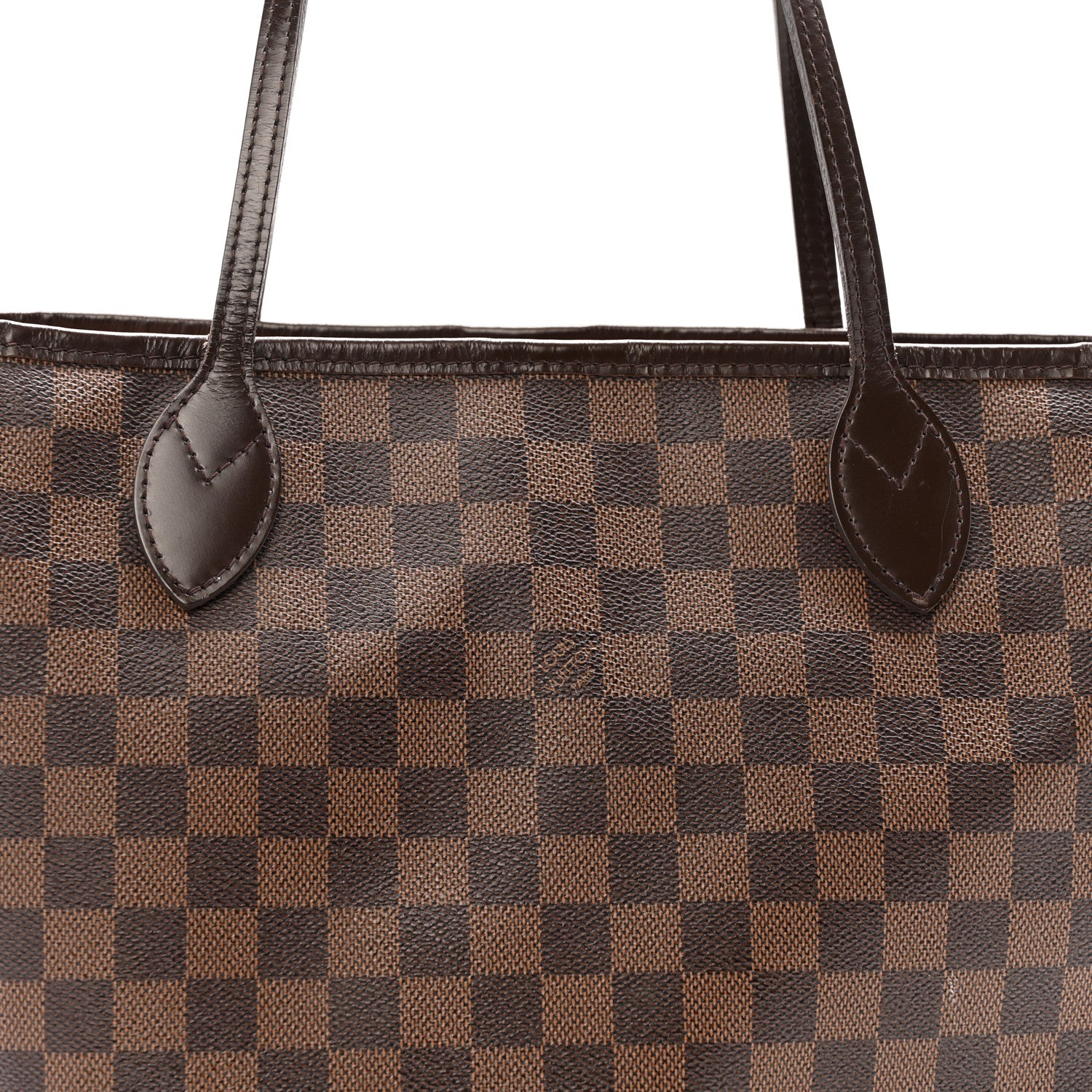 Louis Vuitton Damier Ebene Neo Neverfull MM Rose Ballerine 9 of 19