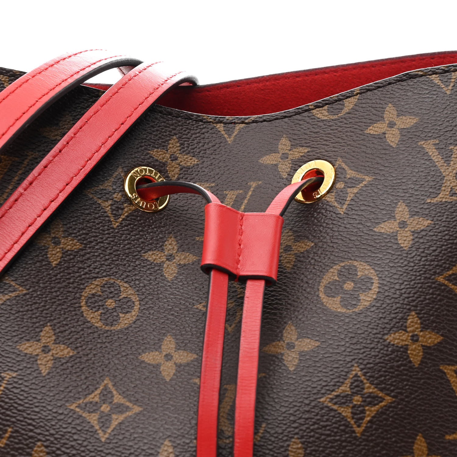 Louis Vuitton Monogram Neonoe MM Coquelicot 8 of 10