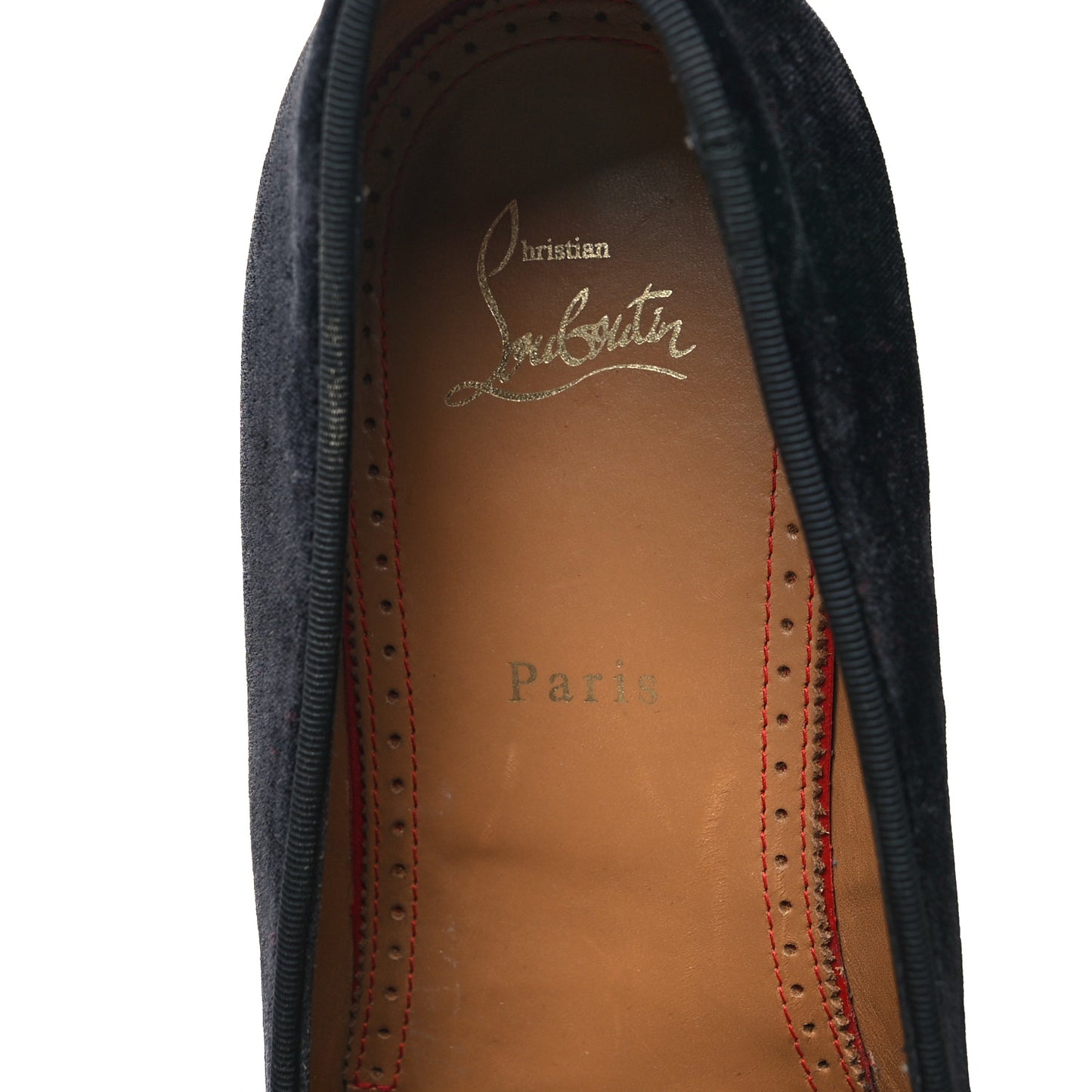 Velvet Mens Dandelion Flat Loafers 45 Black