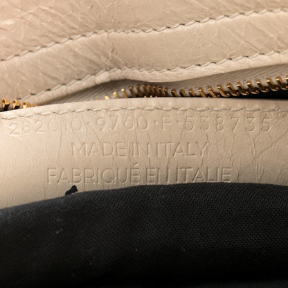 Balenciaga Agneau Giant 12 Gold Hardware Velo Blanc Creme Light Craie 8 of 13