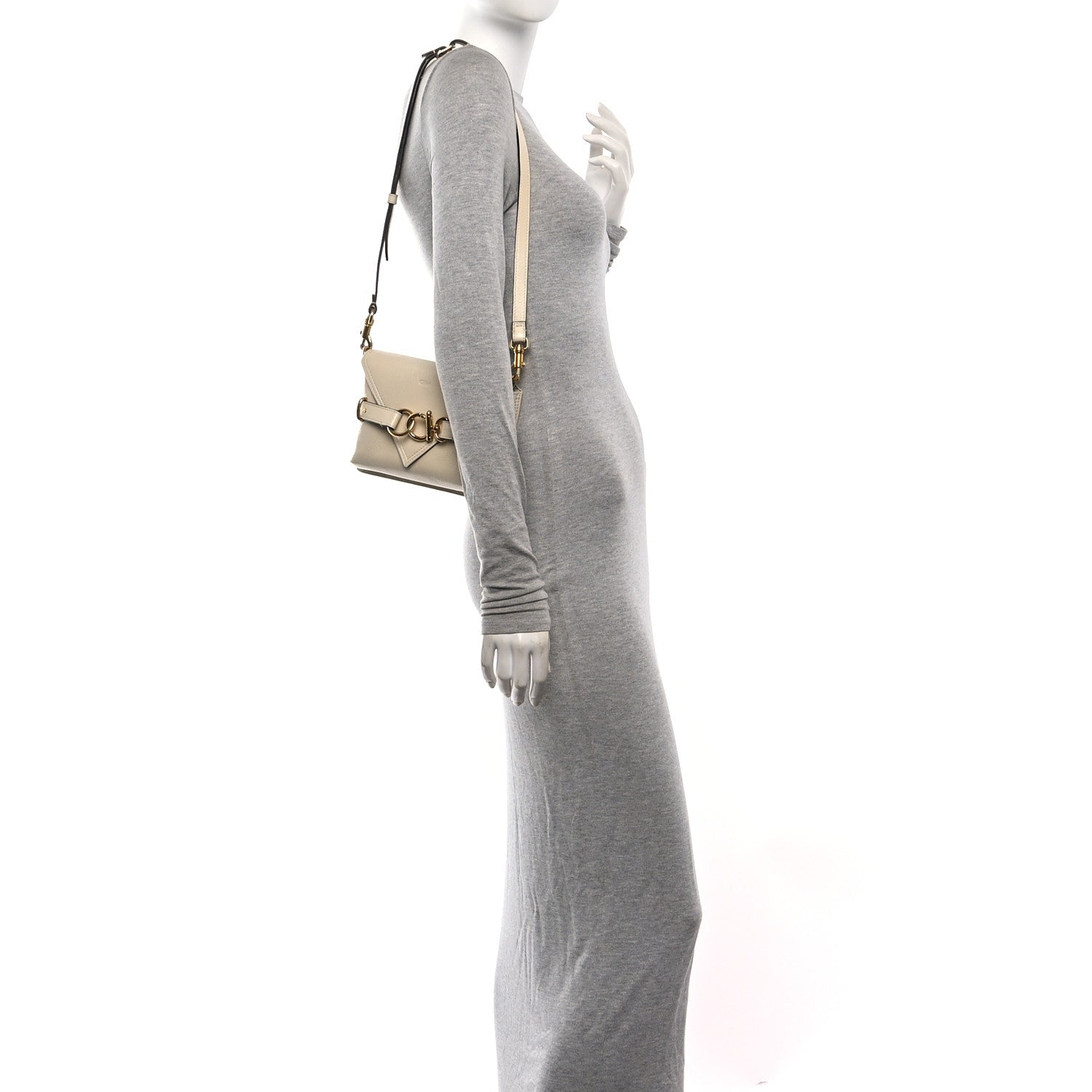 Chloe Calfskin Mini Cape Crossbody Sweet Beige 2 of 10