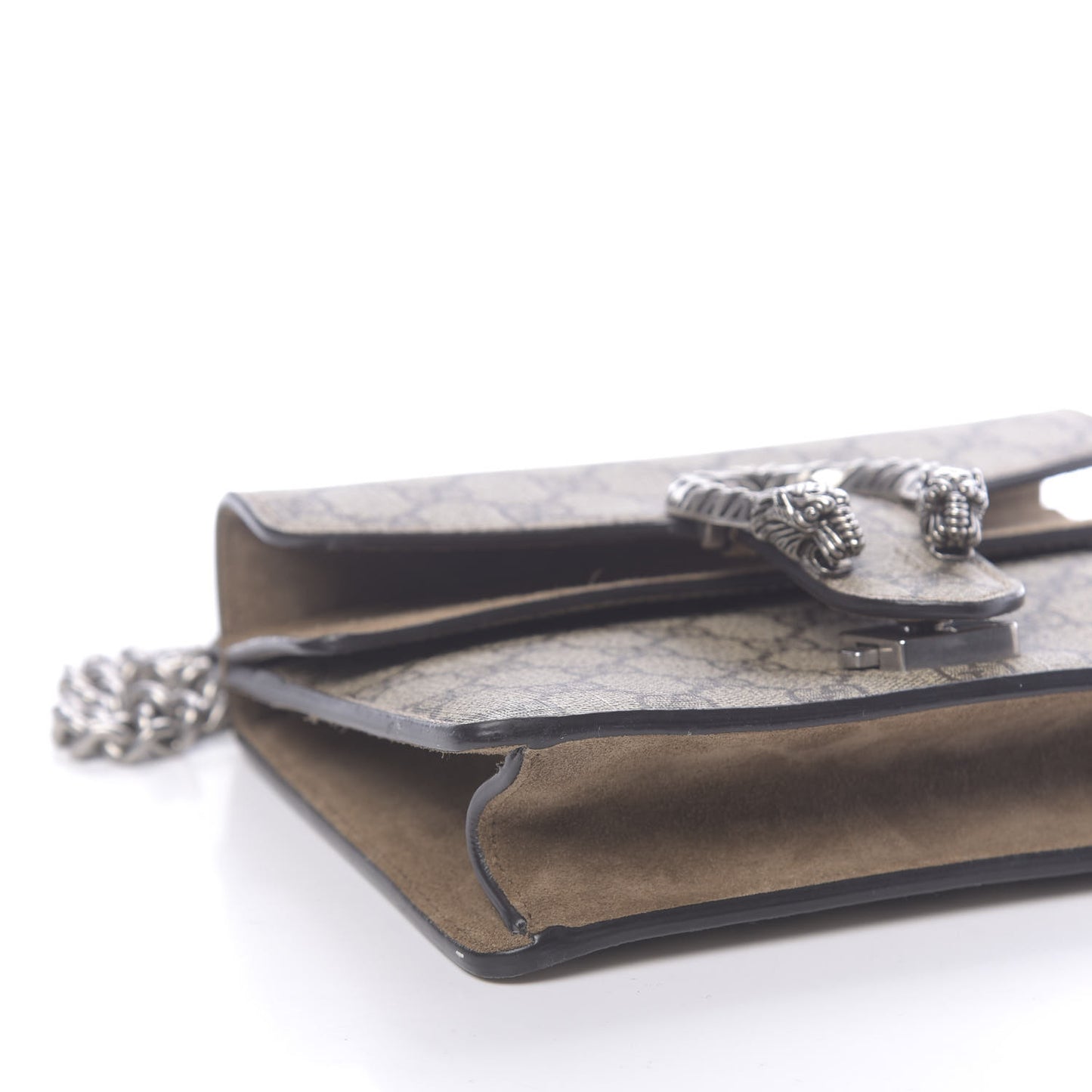 GG Supreme Monogram Mini Dionysus Shoulder Bag Taupe