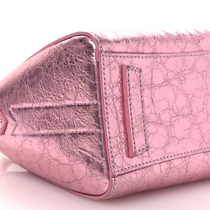 Givenchy Laminated Lambskin Mini Antigona Silk Pink 9 of 11