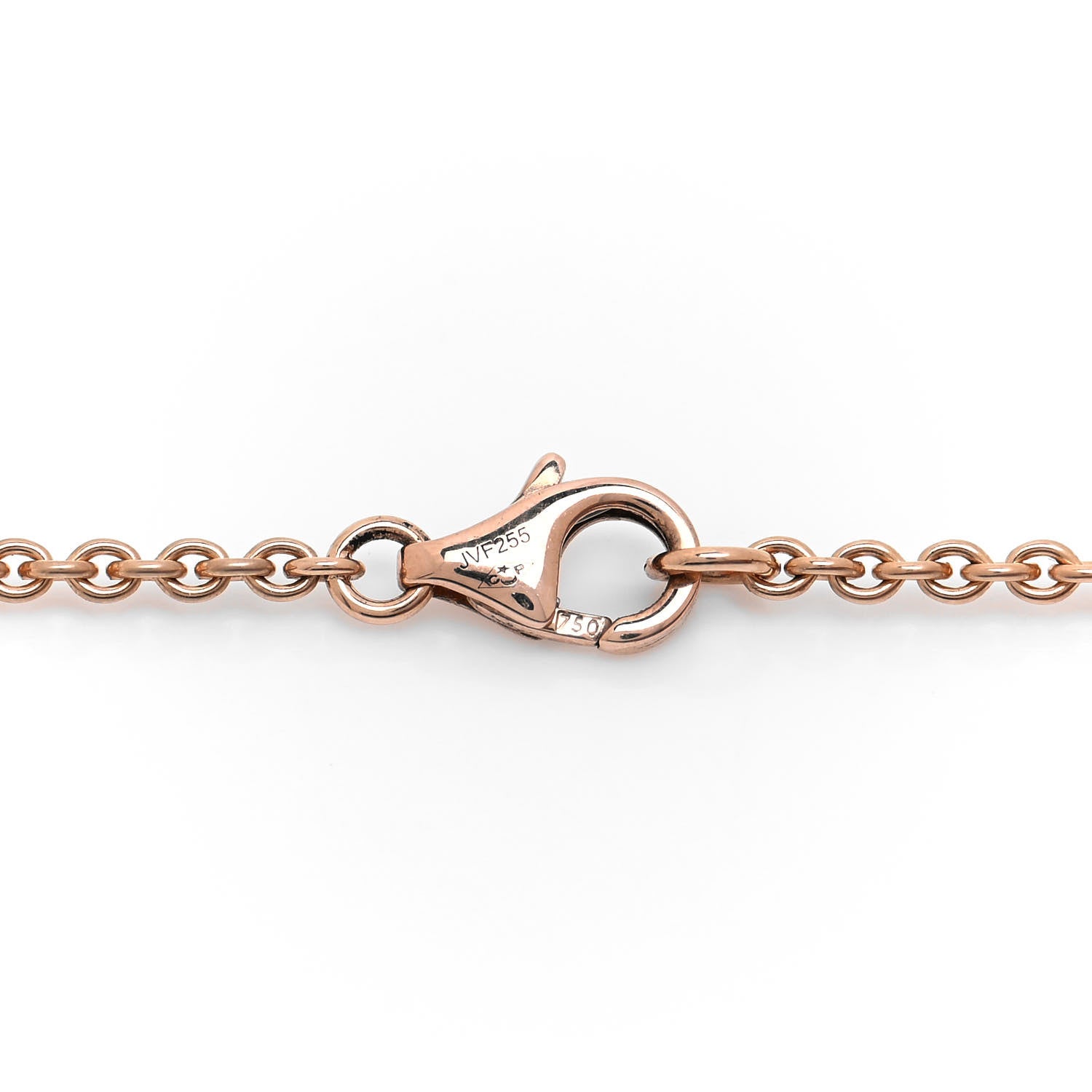 Cartier 18K Pink Gold Interlocking LOVE Necklace 4 of 4