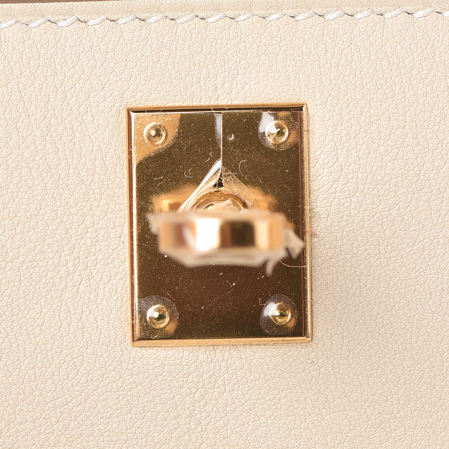 Hermes Swift Kelly Pochette Clutch Craie 26 of 31