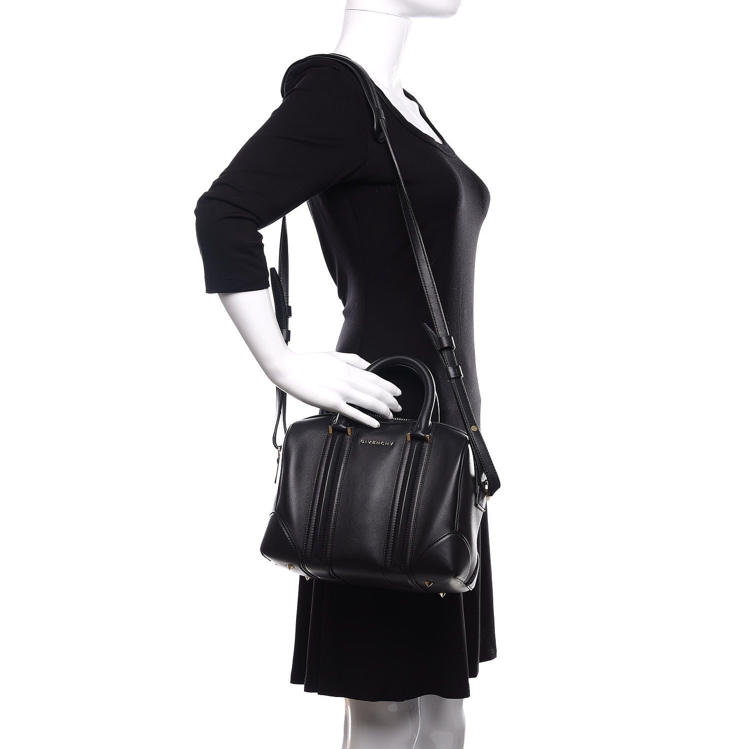 Givenchy Calfskin Mini Lucrezia Black 2 of 13