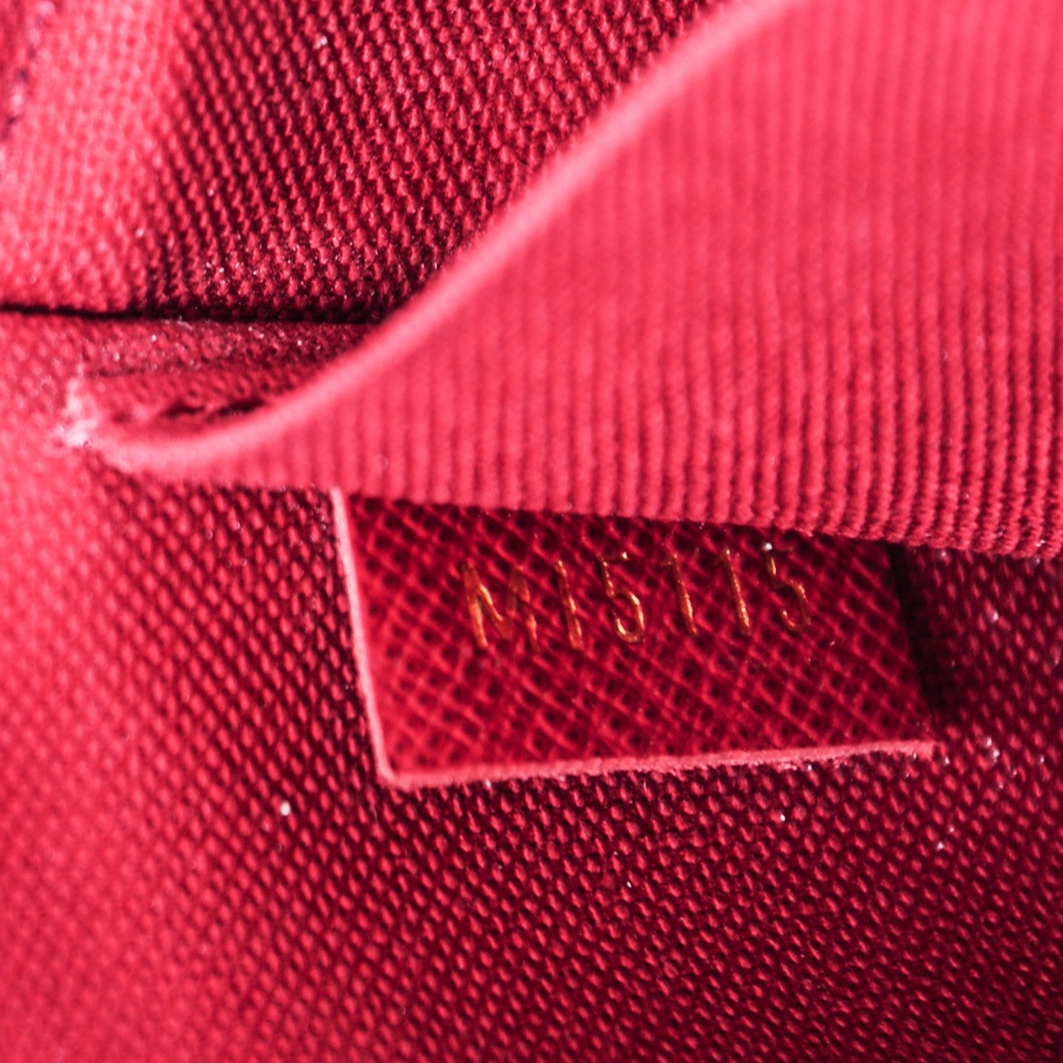 Louis Vuitton Monogram Pochette Felicie Chain Wallet Fuchsia 9 of 9