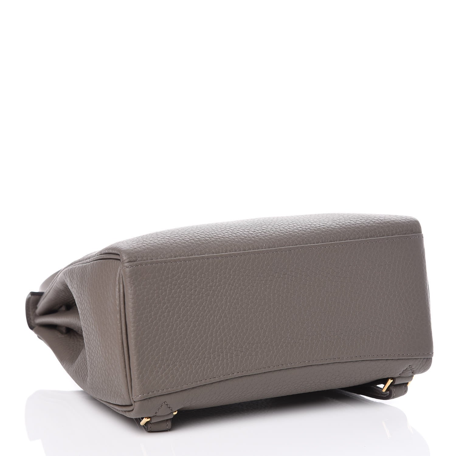 Hermes Taurillon Clemence Kelly Ado Backpack Etain 4 of 8