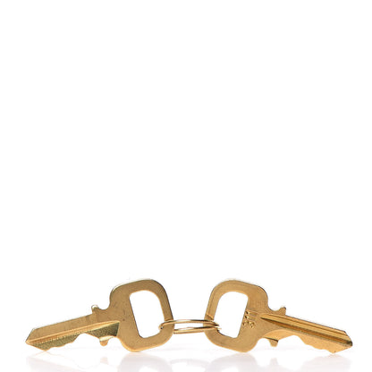 Louis Vuitton Brass Lock and Key Set #311 5 of 6