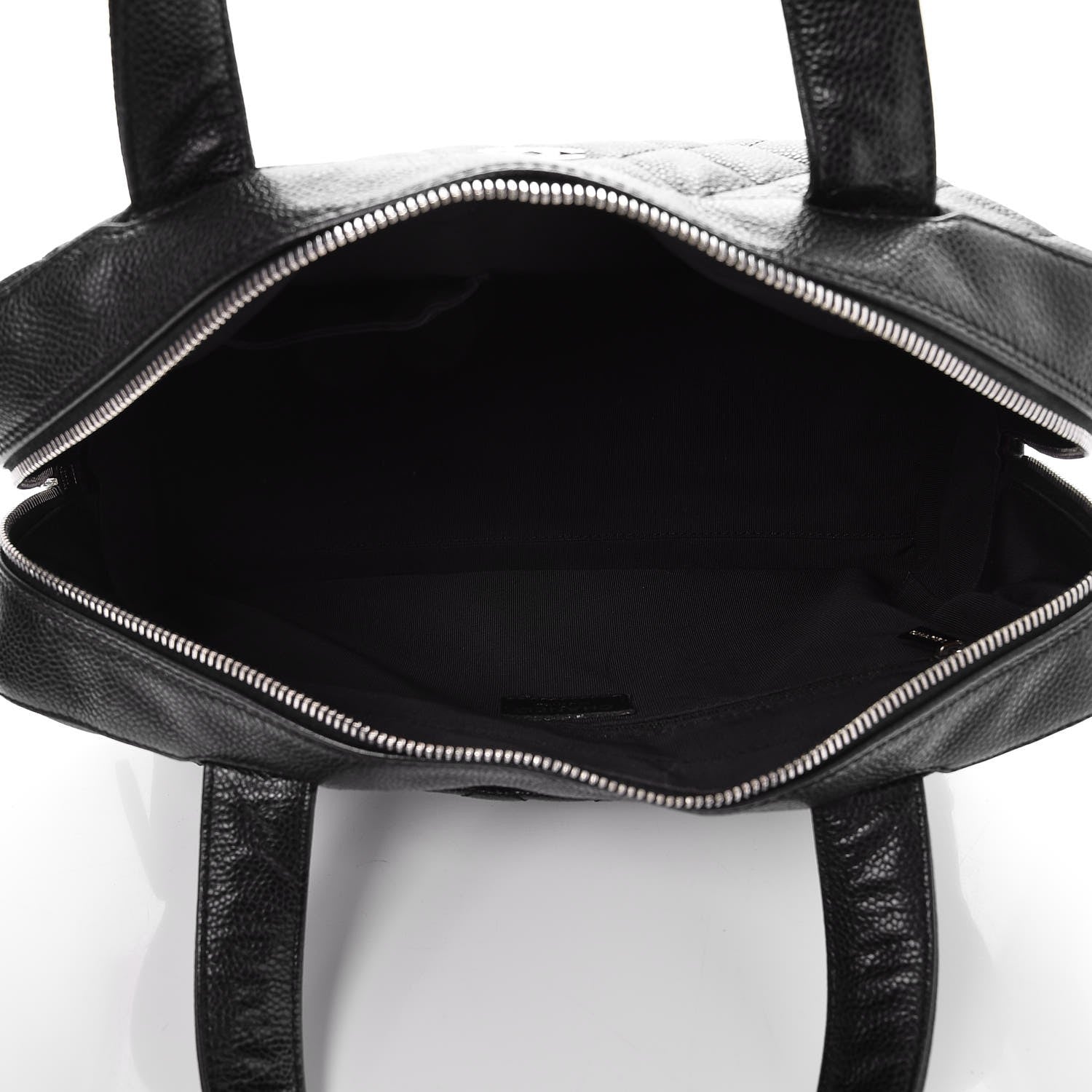 Chanel Caviar Quilted Bowler Black 5 of 11