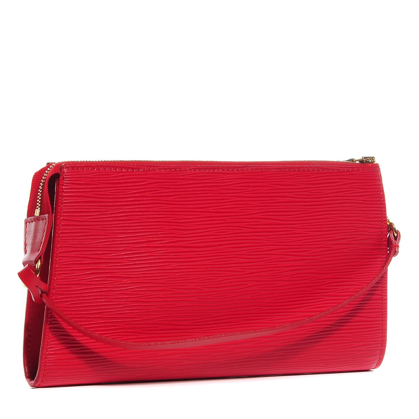 Epi Pochette Accessories 24 Castillan Red
