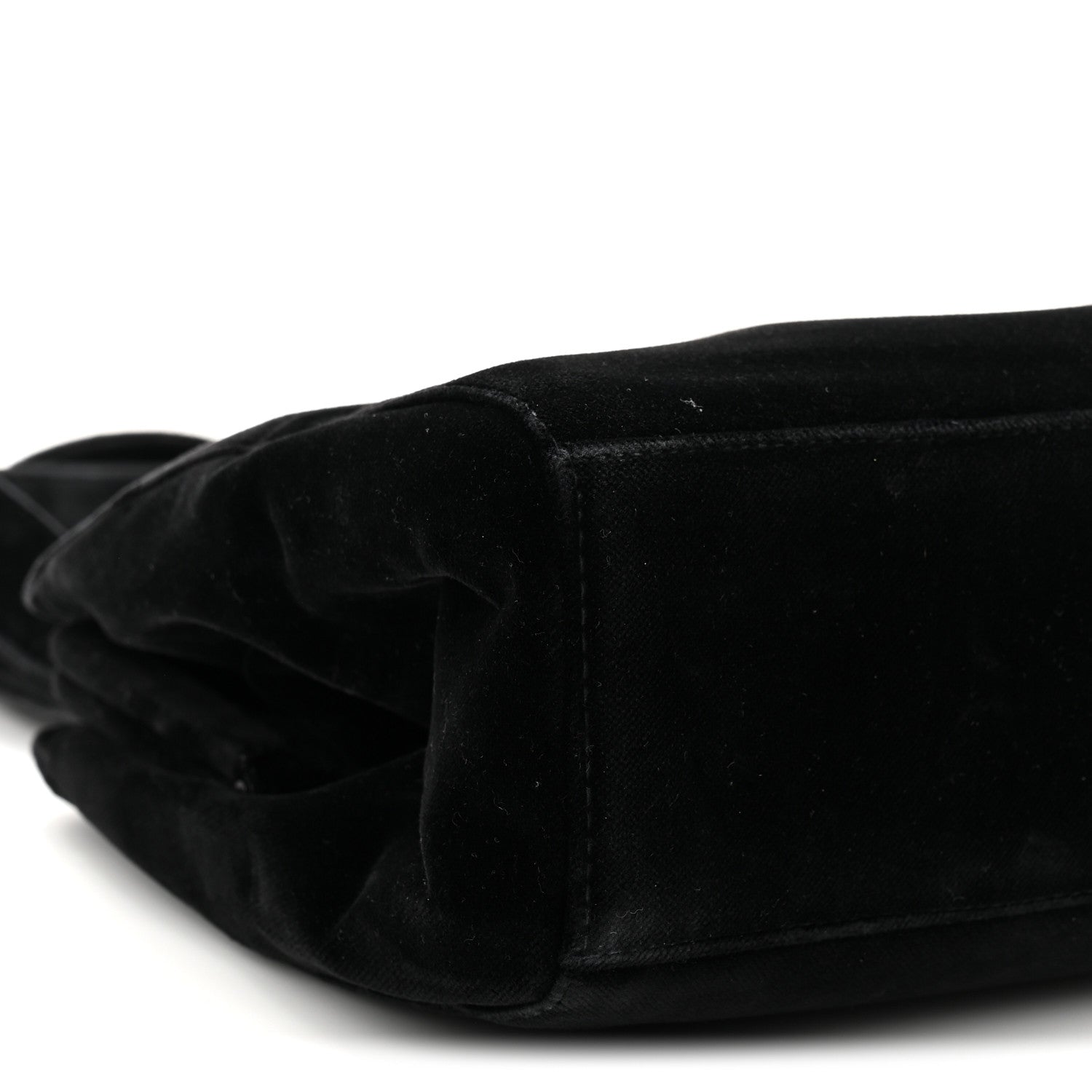 Chanel Velvet CC Shoulder Bag Black 19 of 21