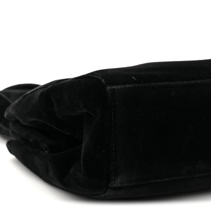 Chanel Velvet CC Shoulder Bag Black 19 of 21