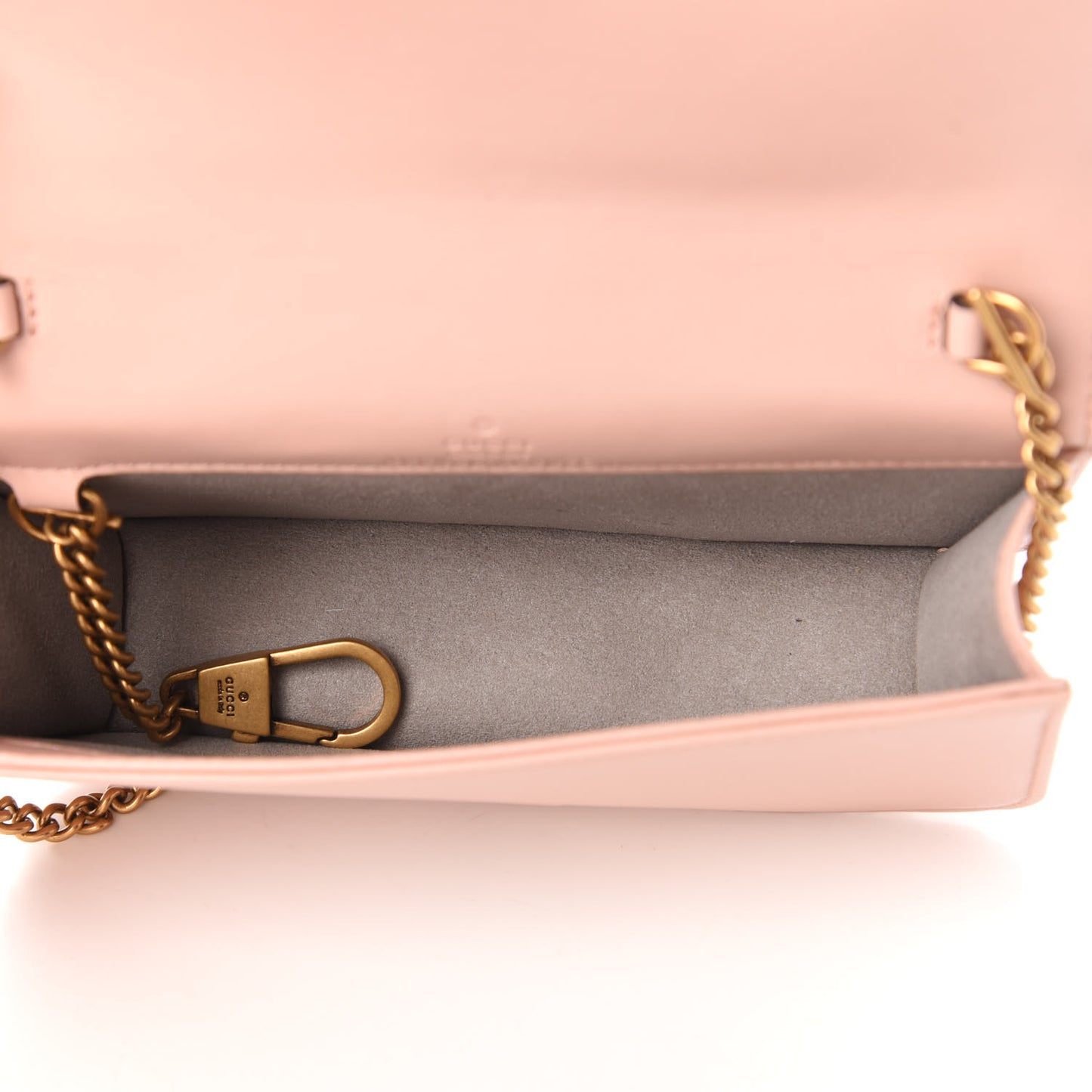 Calfskin Matelasse GG Marmont Mini Bag Perfect Pink