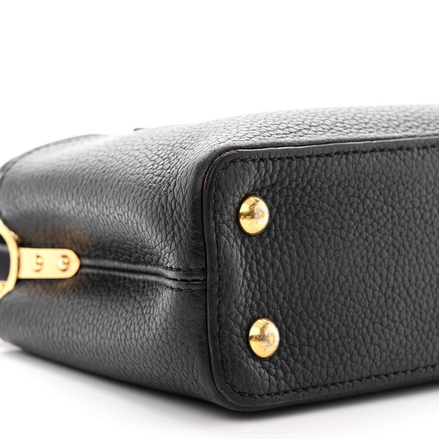 Louis Vuitton Taurillon Mini Capucines Black 9 of 19