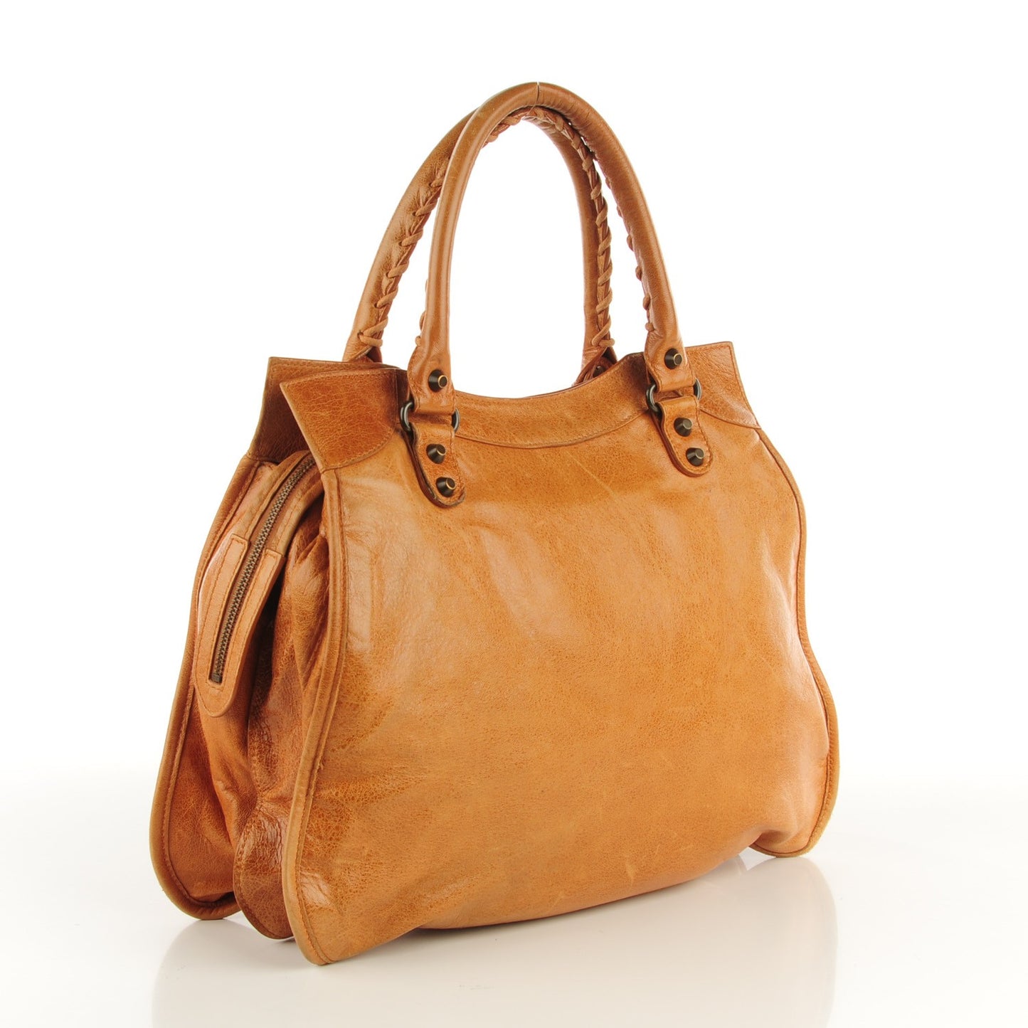 Chevre Mid Afternoon Tote Camel