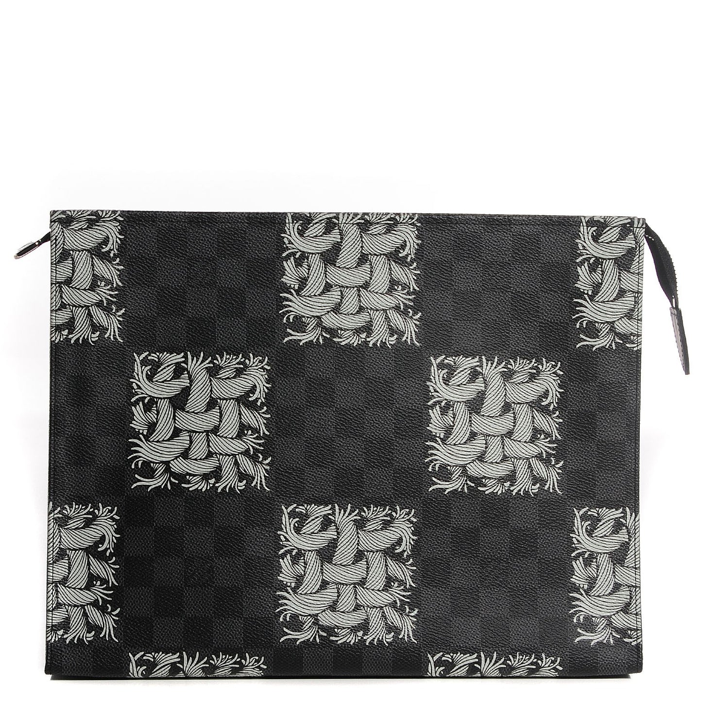 Damier Graphite Rope Pochette Voyage White