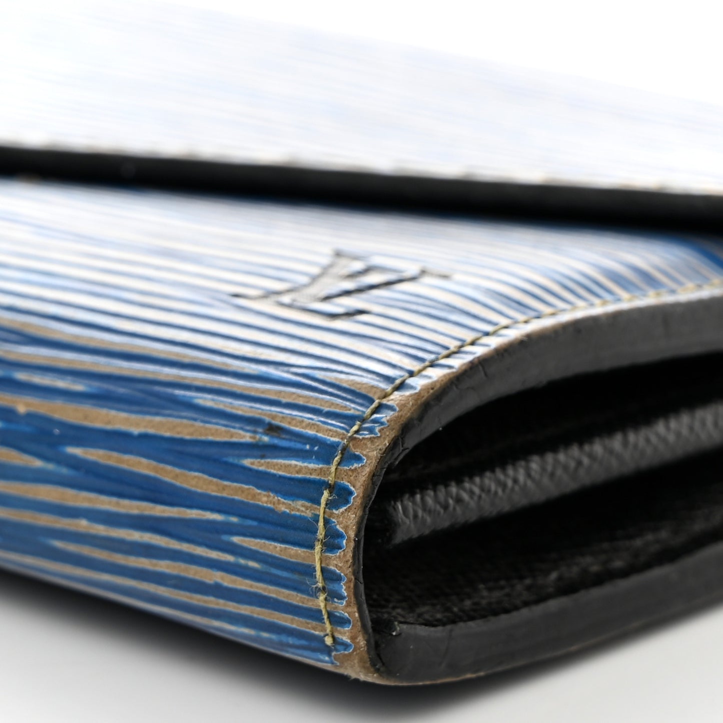 Epi Sarah Wallet NM Denim Light