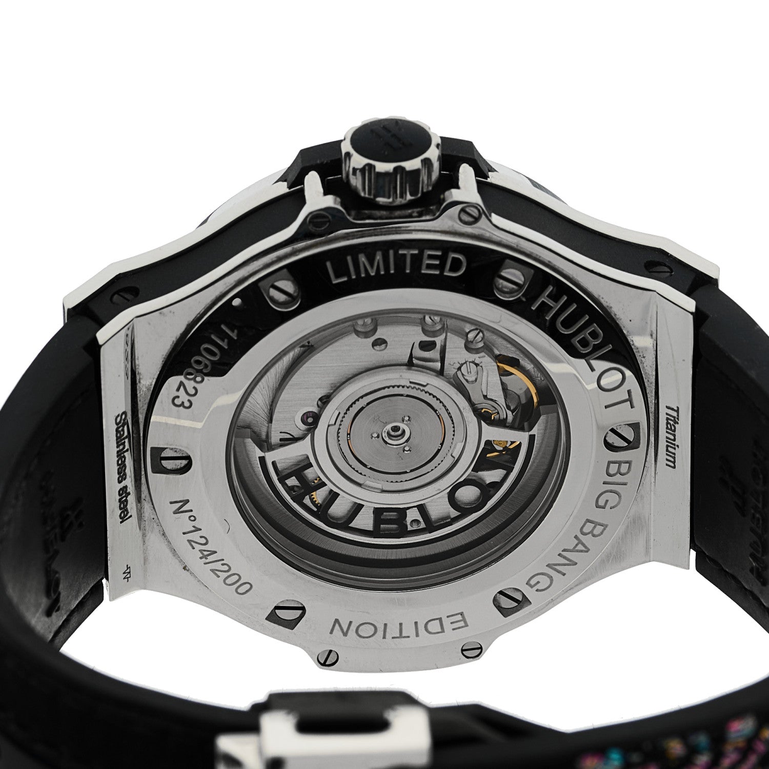 Hublot Stainless Steel Sapphire 41mm Big Bang "Broderie Sugar Skull" Limited Edition Automatic Watch 343.SS.6599.NR.1233 4 of 5
