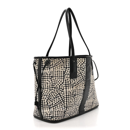 MCM Visetos Medium Liz Reversible Shopper Tote Black 6 of 24