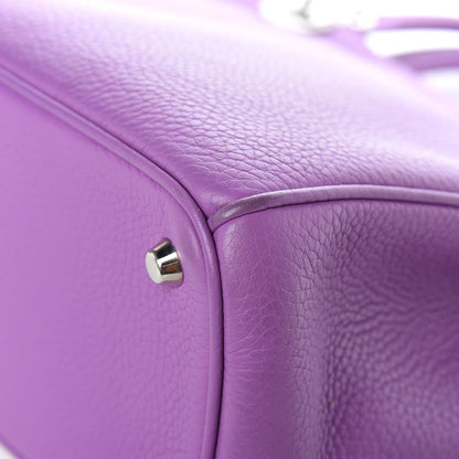 Christian Dior Bullcalf Medium Diorissimo Tote Parme 11 of 11