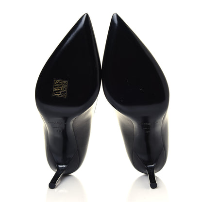 Saint Laurent Kitten Heel Pumps 39 Black 5 of 7