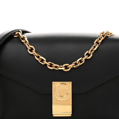 Celine Shiny Calfskin Medium C Bag Black 8 of 14
