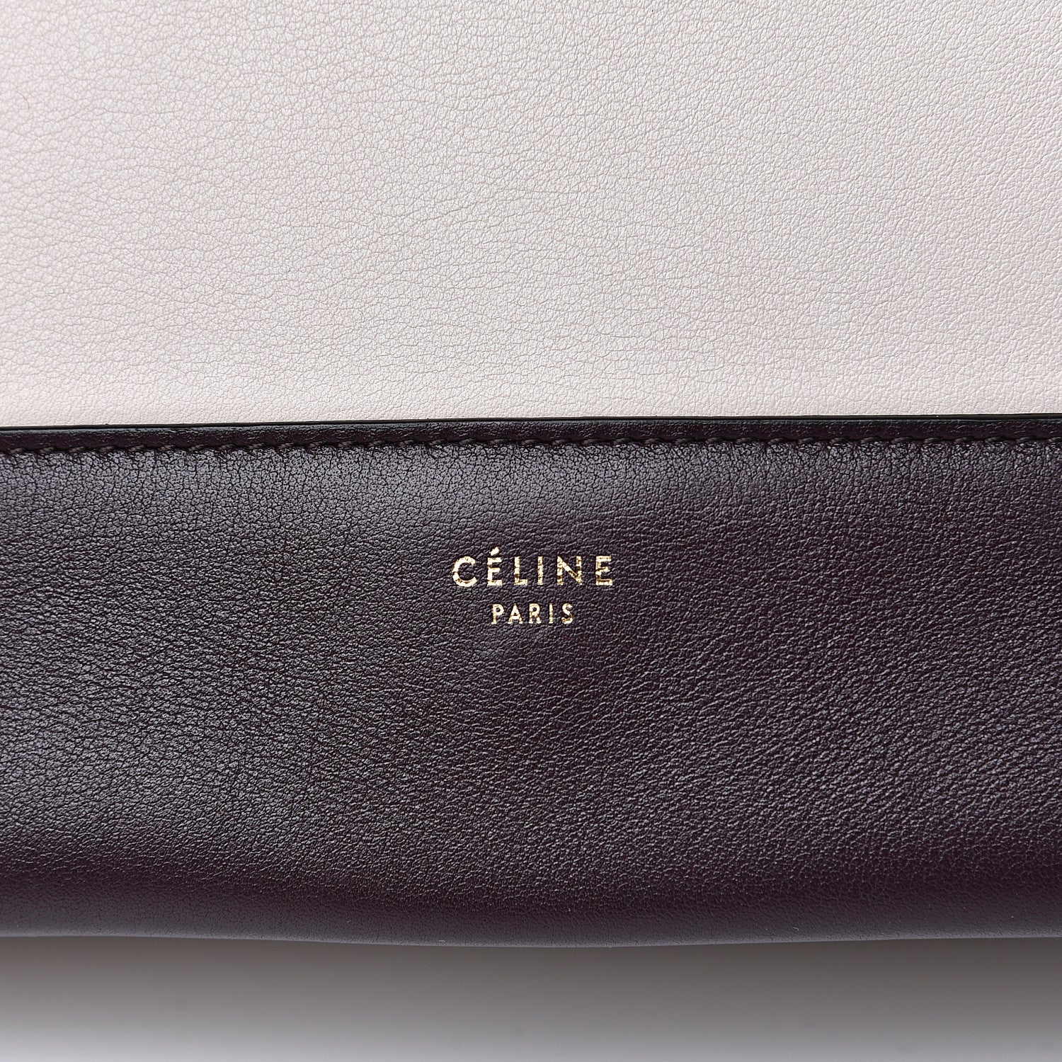 Celine Shiny Smooth Calfskin Medium Frame Shoulder Bag Velvet Desert 5 of 11