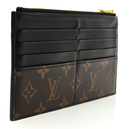 Louis Vuitton Monogram Slim Purse Black 3 of 6