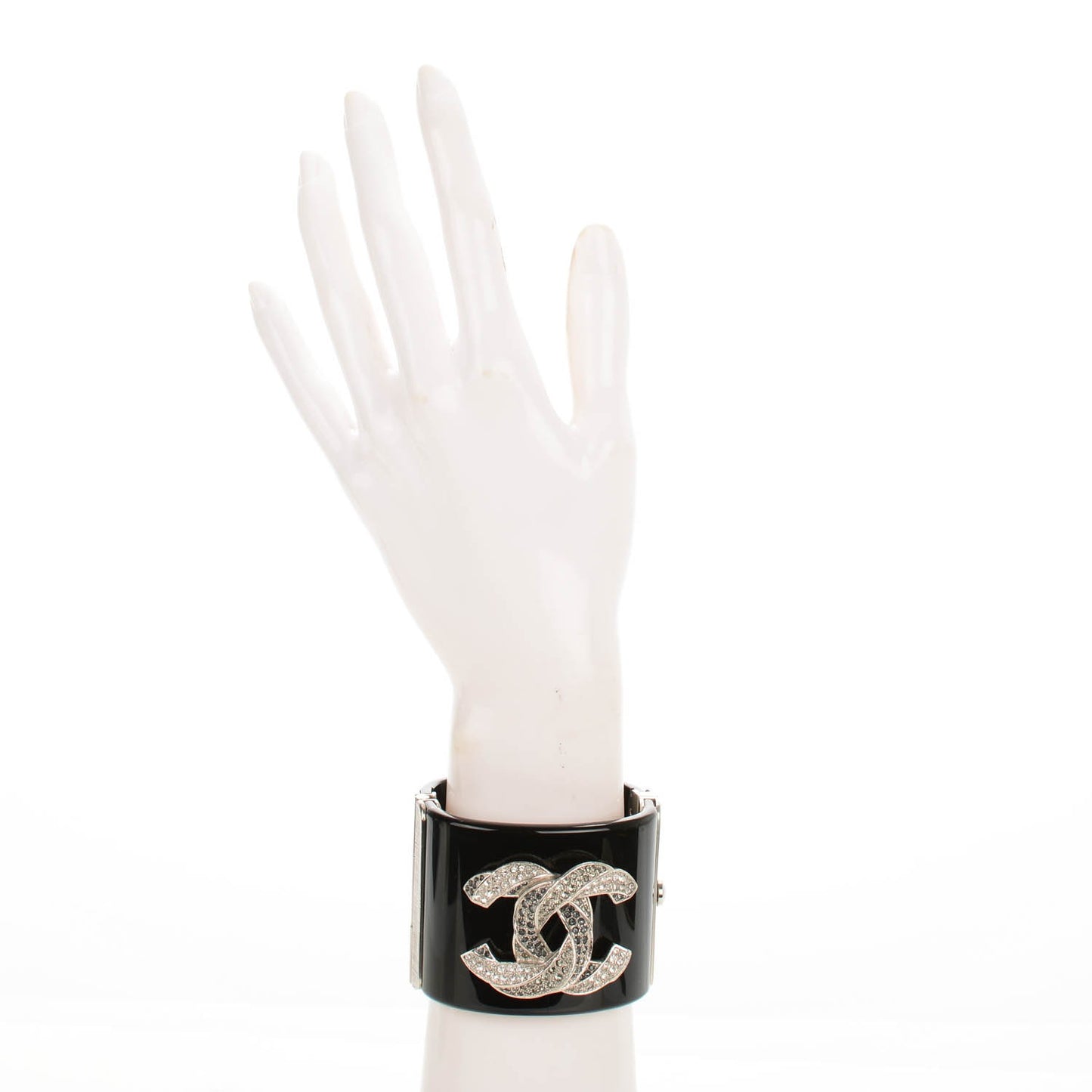 Resin Crystal CC Cuff Black