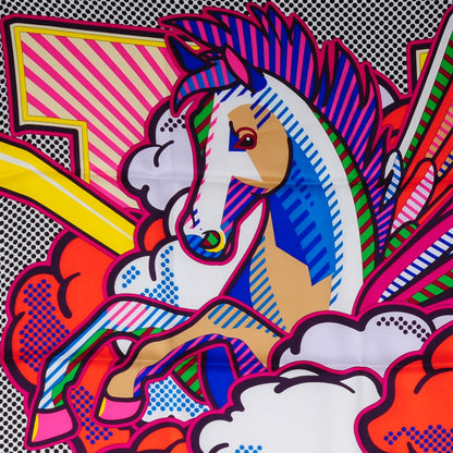 Hermes Silk Pegase Pop Scarf 70 1 of 12