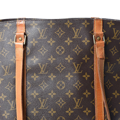 Louis Vuitton Monogram Sac Shopping Tote 7 of 9