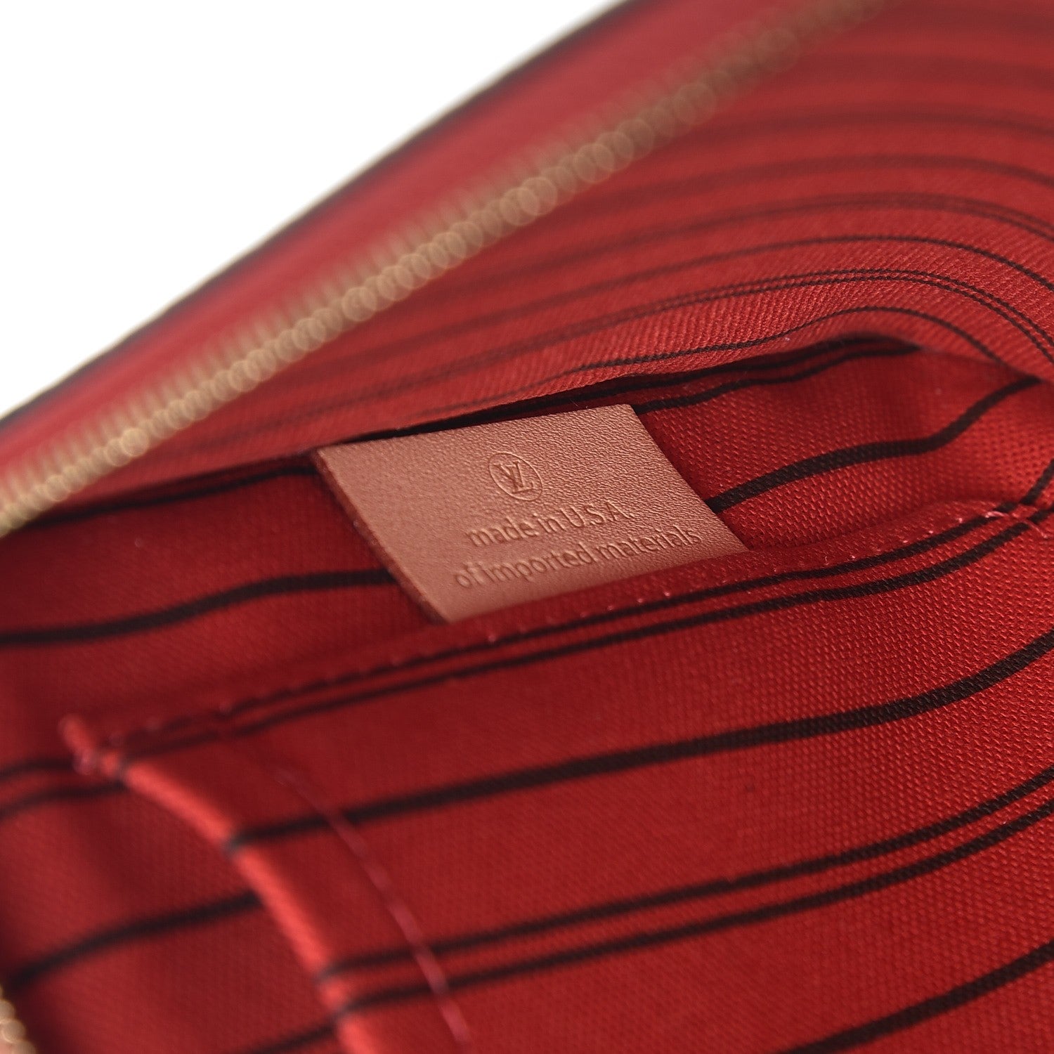Louis Vuitton Monogram Neverfull MM GM Pochette Cherry 7 of 7