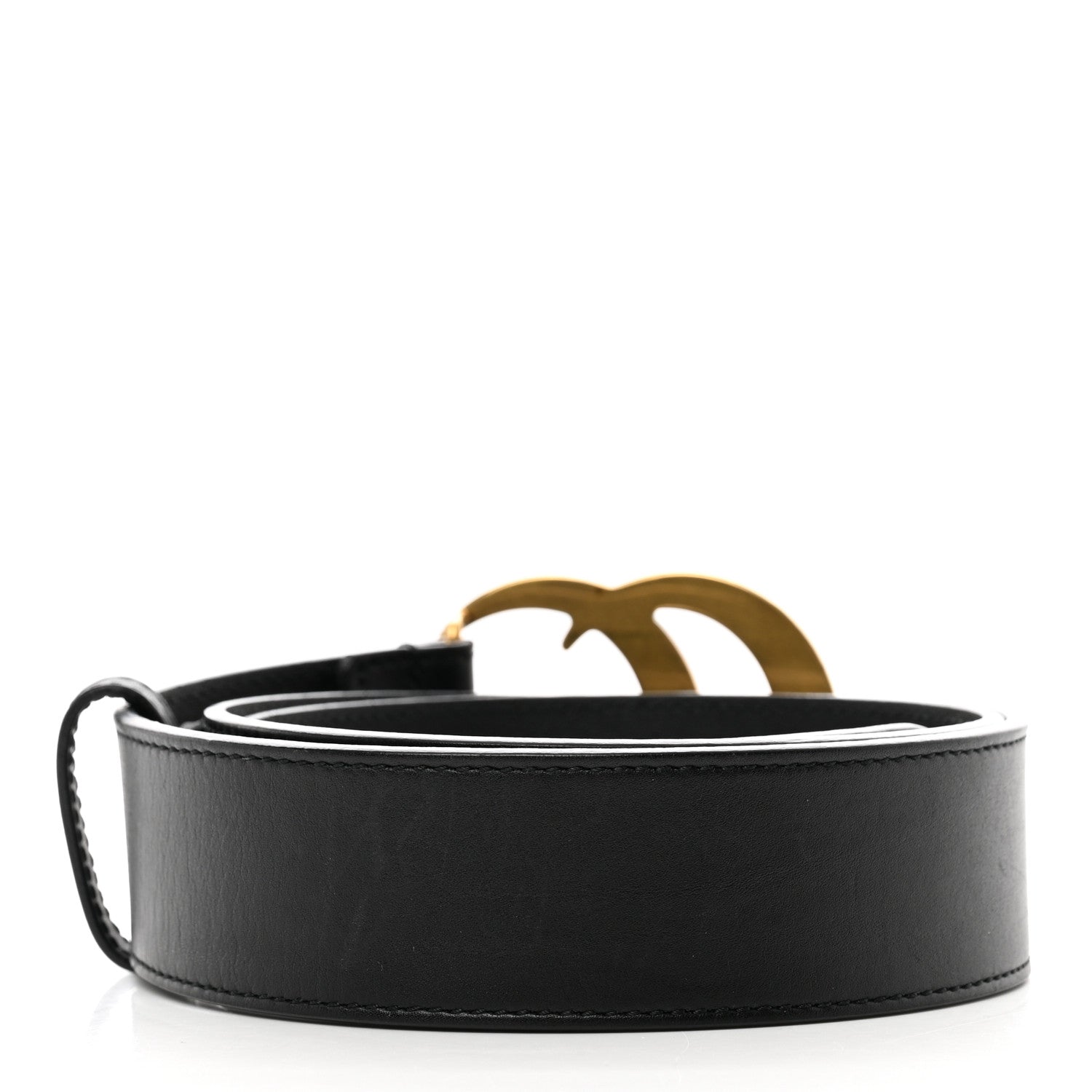 Gucci Calfskin Double G 40mm Belt 85 34 Black 2 of 5
