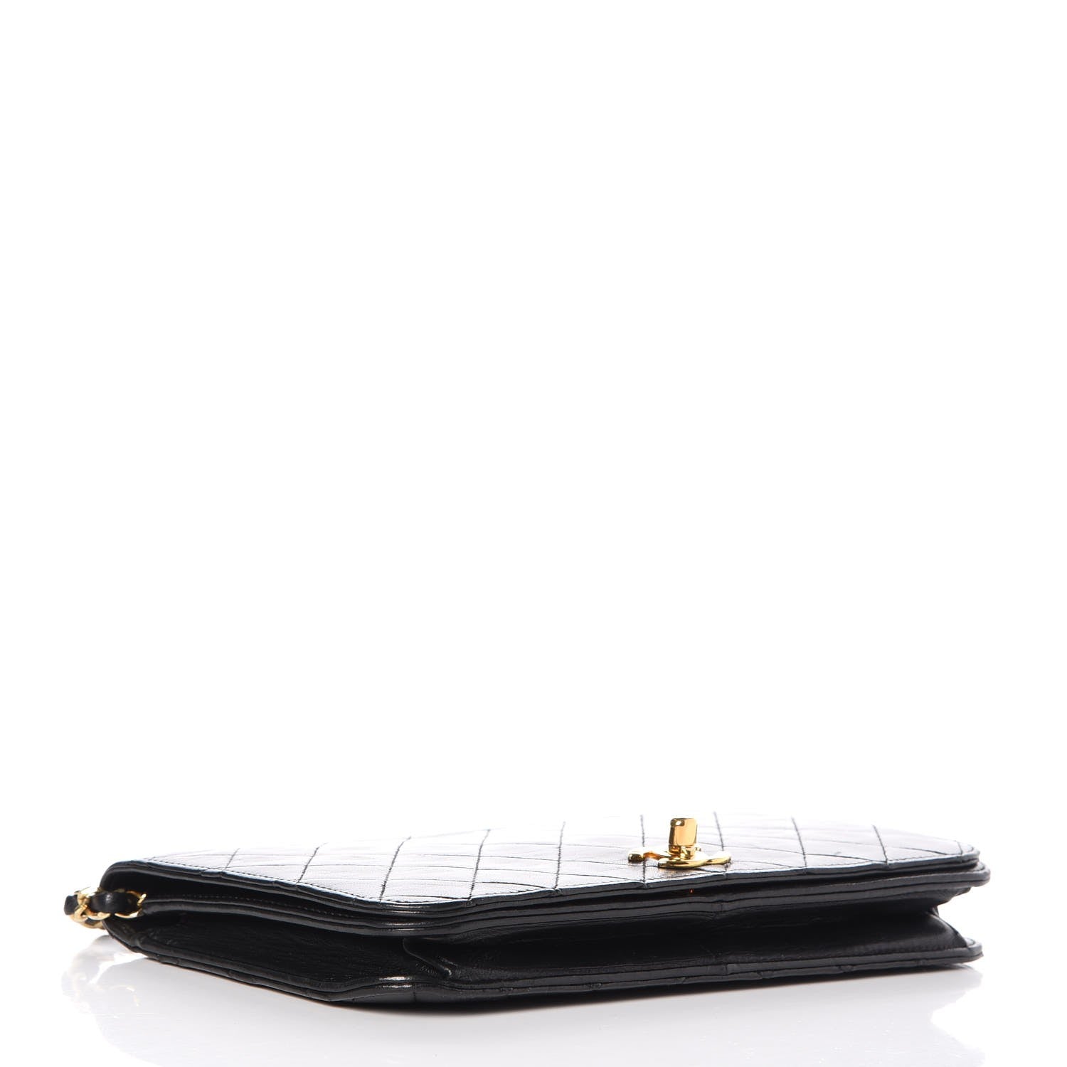 Chanel Lambskin Quilted Small Single Flap Black 4 of 8